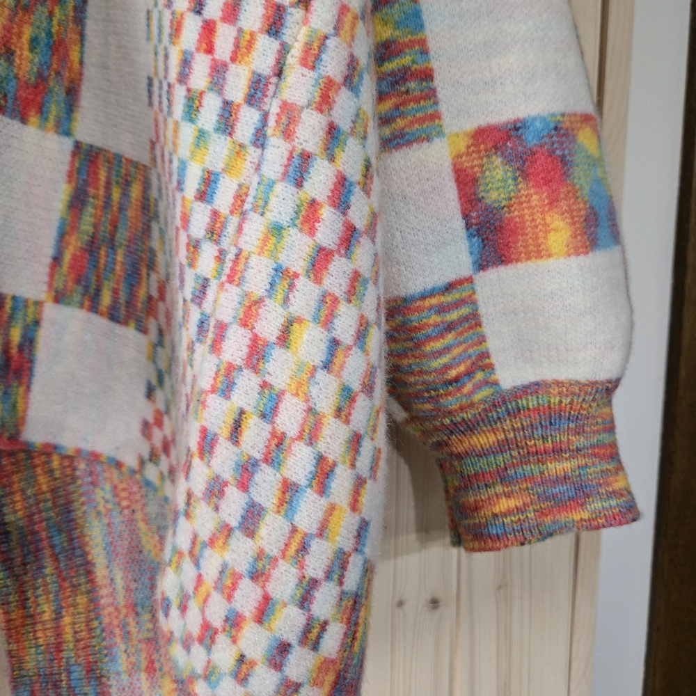 Anniewear Checkered Cardigan Sweater - Picture 3 of 5